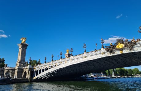 Bootsfahrt auf der Seine Paris