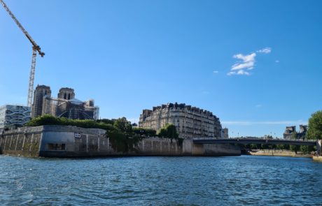 Bootsfahrt auf der Seine Paris